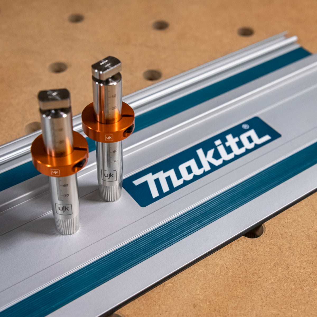 UJK 20mm Guide Rail Bench Dogs for Makita Guide Rails Pack of 2