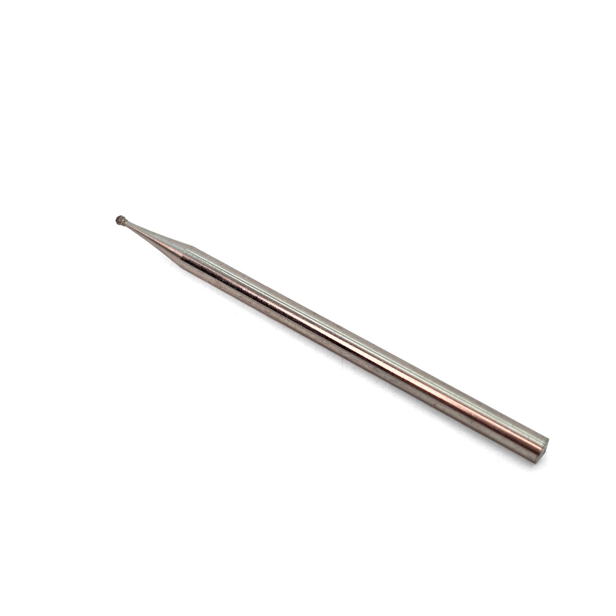PROXXON Diamond Grinding Bits Round-profile 1.0mm in stainless steel shaft. Ideal for precise grinding, engraving, and chiselling various materials