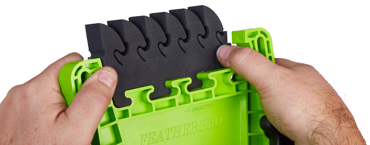 Bow Products FeatherPRO Featherboard Safety System with innovative EVA feathers for superior performance and safety