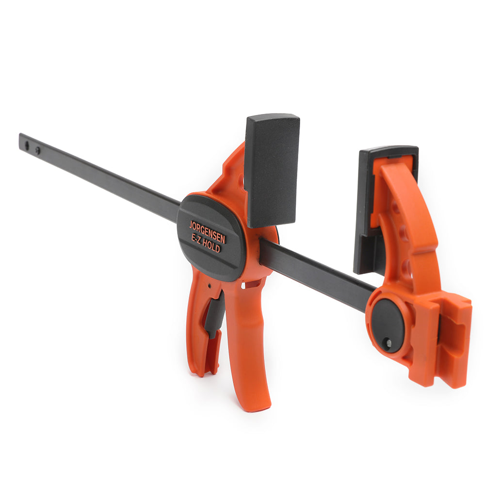 Pony Jorgensen E-Z HOLD Trigger Clamps in use on woodworking project