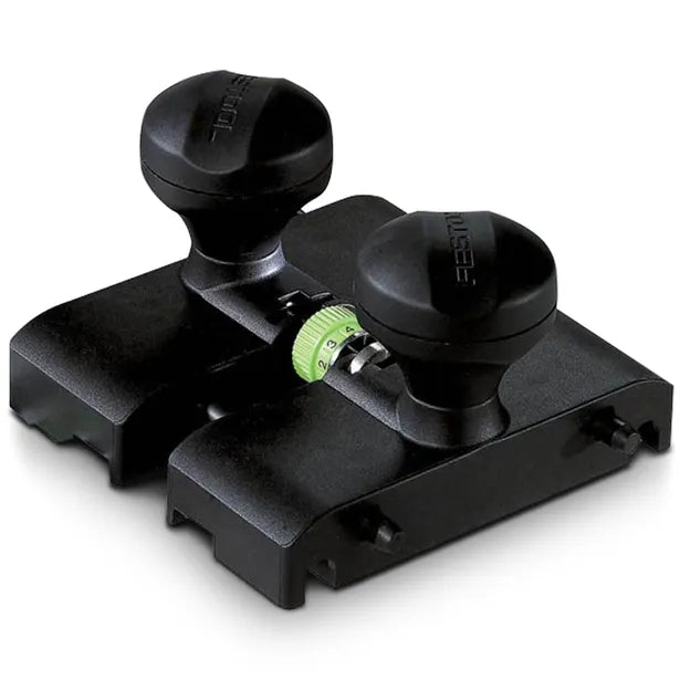 Festool OF 1400 router guide rail adapter, enhances control and versatility with FS guide rail system