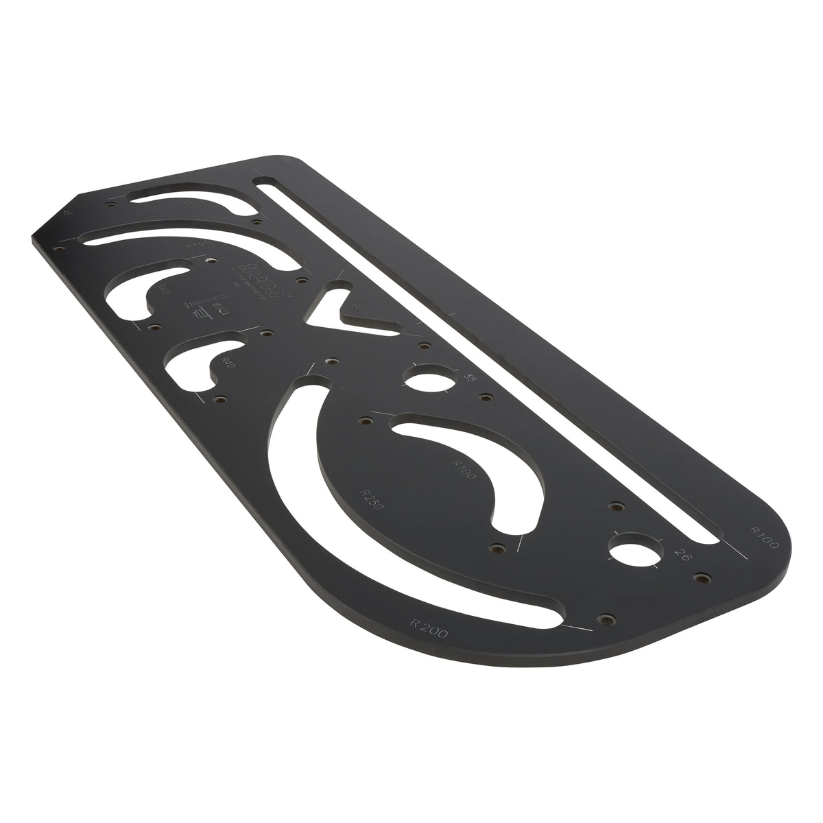 Trend Aperture Worktop Radius Jig showcasing precision cutting for sink and hob fittings