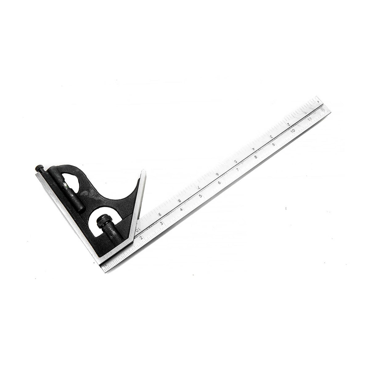 iGaging Two Piece Combination Square Set showing metric/imperial markings on the blade