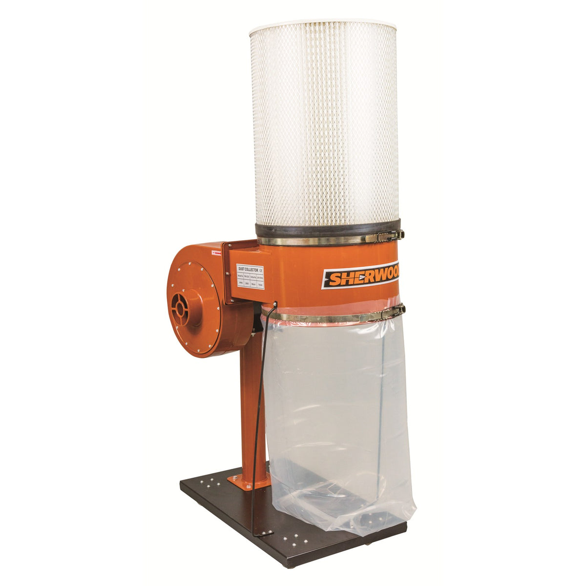 Sherwood 370mm Diameter Dust Extractor Plastic Collection Bag for 1HP Units