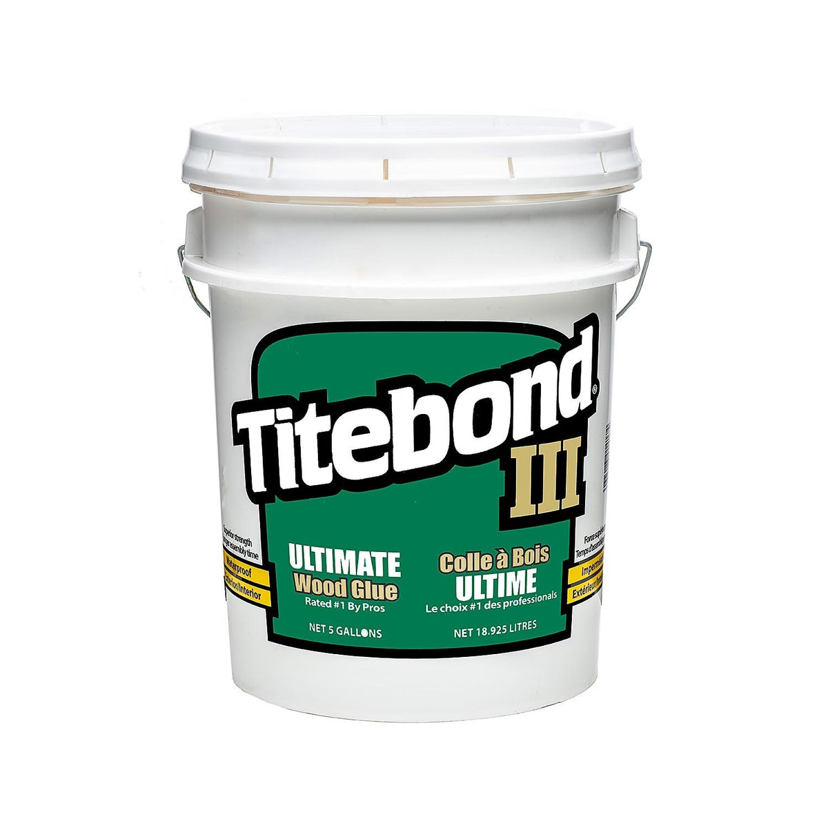 Titebond III Ultimate Waterproof Glue PVA Yellow Aliphatic Resin in use on wooden surface - Australian woodworking tools store