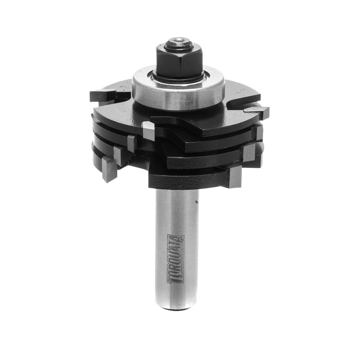 Torquata Slot Cutter Router Bit Set 1/2in Shank, stackable and accurate, includes 4 common thicknesses