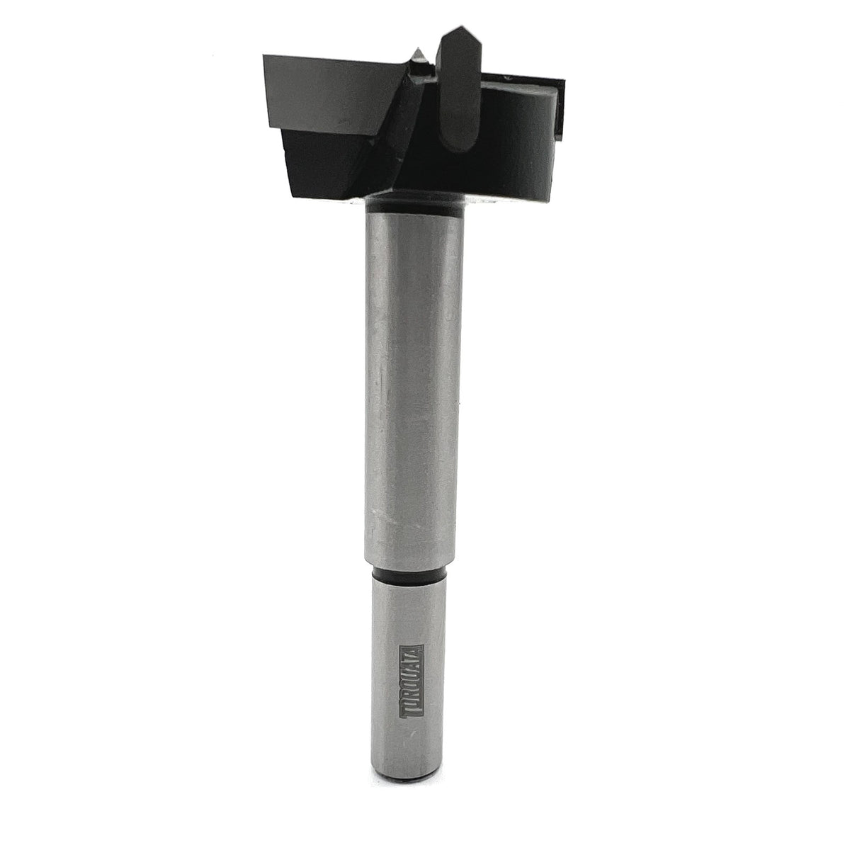 Torquata TCT Forstner Boring Drill Bit with 10mm Shank drilling into Australian timber