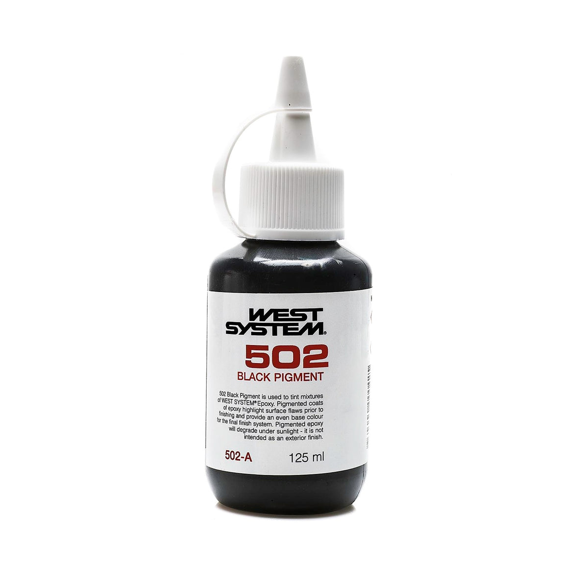 West System 502 Black Pigment for Epoxy Resins - Mix with epoxy for coloured finish system