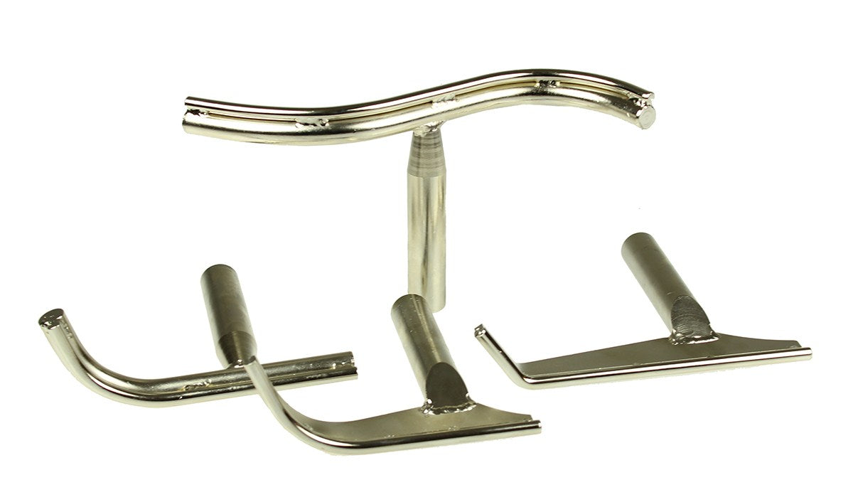 Baladonia Set of 4 Bowl Toolrests for Wood Turning Hollowing, 25mm Shaft, interior of bowls woodworking tool support