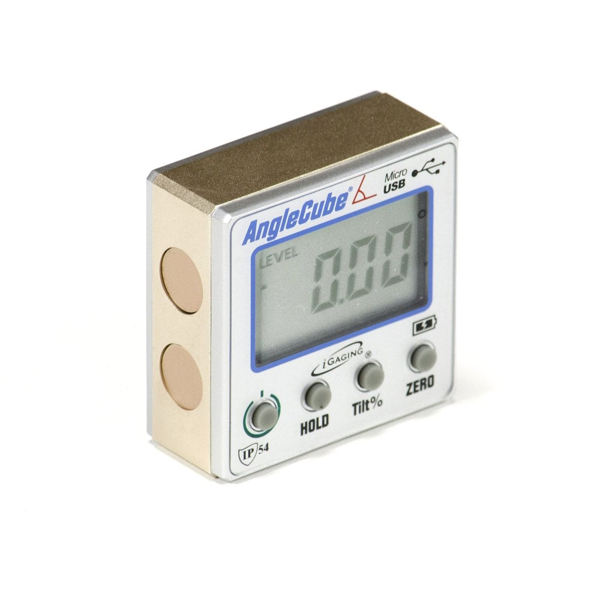 iGaging AngleCube Digital Bevel Gauge Protractor Level in Australian woodworking tools store