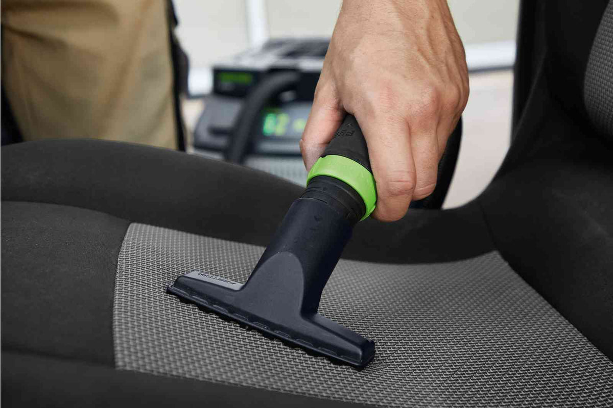 Festool CT 25L Dust Extractor with 25L container volume, ideal for extensive cleaning in construction sites and offices
