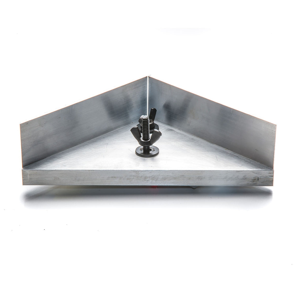 Baladonia Hand Mitre Trimmer Top Trim Attachment in use on moulding for precise mitre cuts