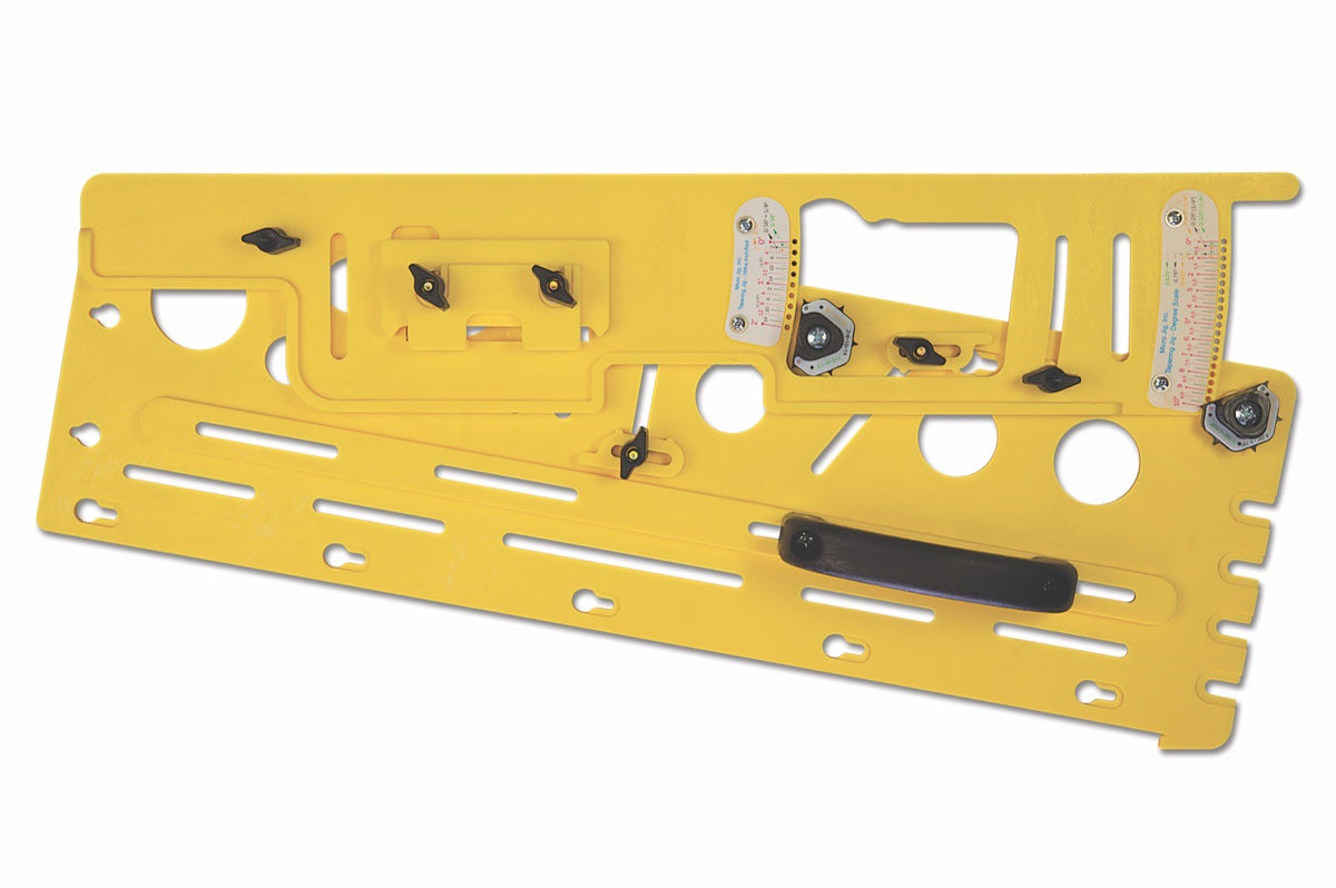 MicroJig MICRODIAL Tapering Jig for Table Saws ColorMatch dial for precise angle adjustments