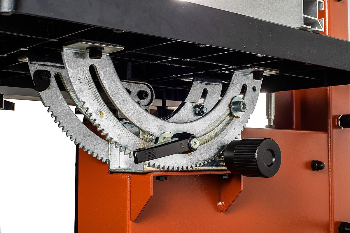 Sherwood 12in 750W Standard Bandsaw in action cutting wood slabs