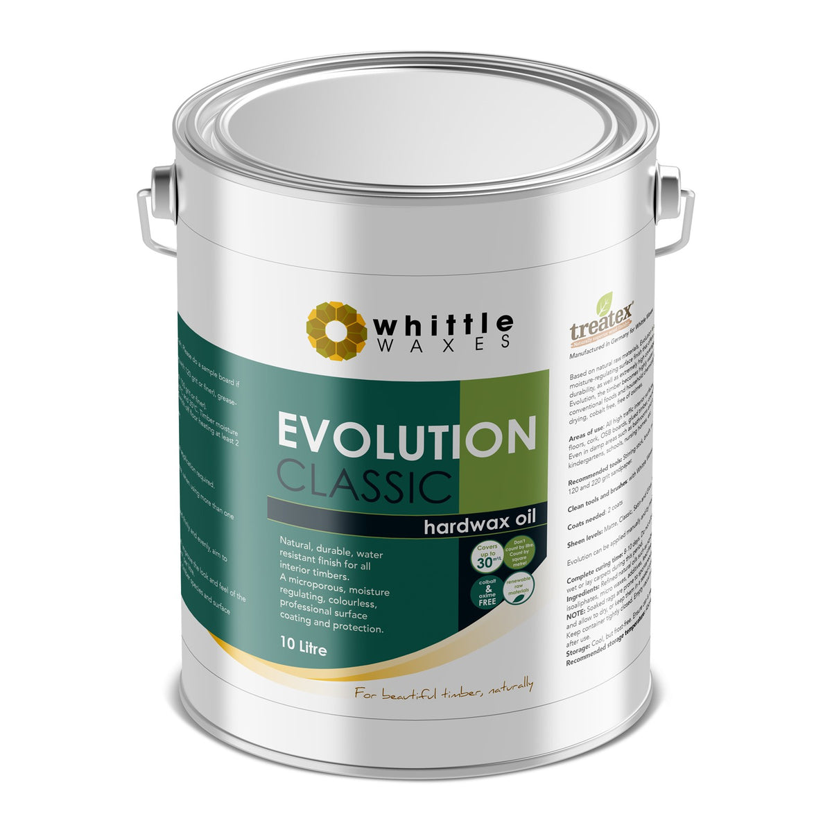 Whittle Waxes Evolution Hardwax Oil Classic Sheen Finish on Australian Wood Furniture