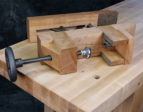 Benchcrafted Hi Vice portable vice hardware kit detail showcasing innovative Australian woodworking tools craftsmanship