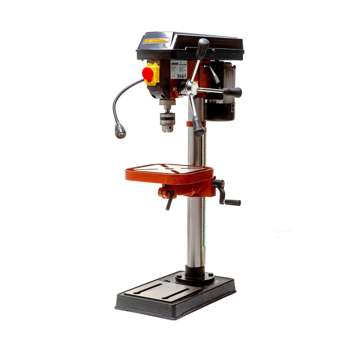 Sherwood 550W Benchtop Drill Press: Compact yet powerful woodworking tool for Australian craftsmen