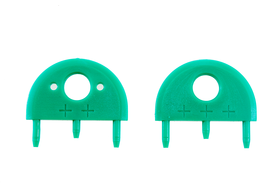 Micro Jig Table Saw Splitter Replacement Kerf Splitters in Green for 1/8" kerf saw blades. Made in the USA