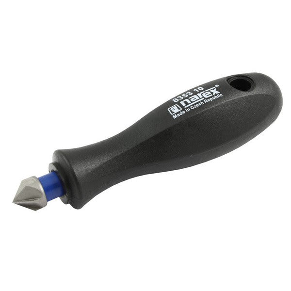 Narex handheld countersink tool with conical design for woodworking, 130mm long
