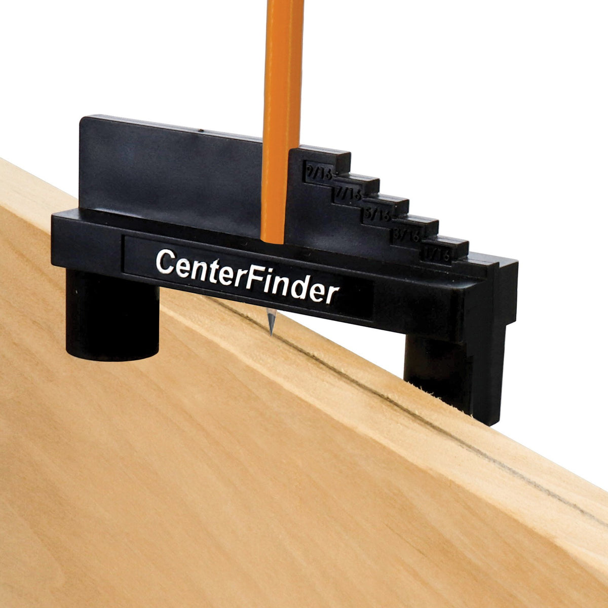 Milescraft Centre Finder with Offset Marking for boards up to 38mm thick, marking centred or offset lines