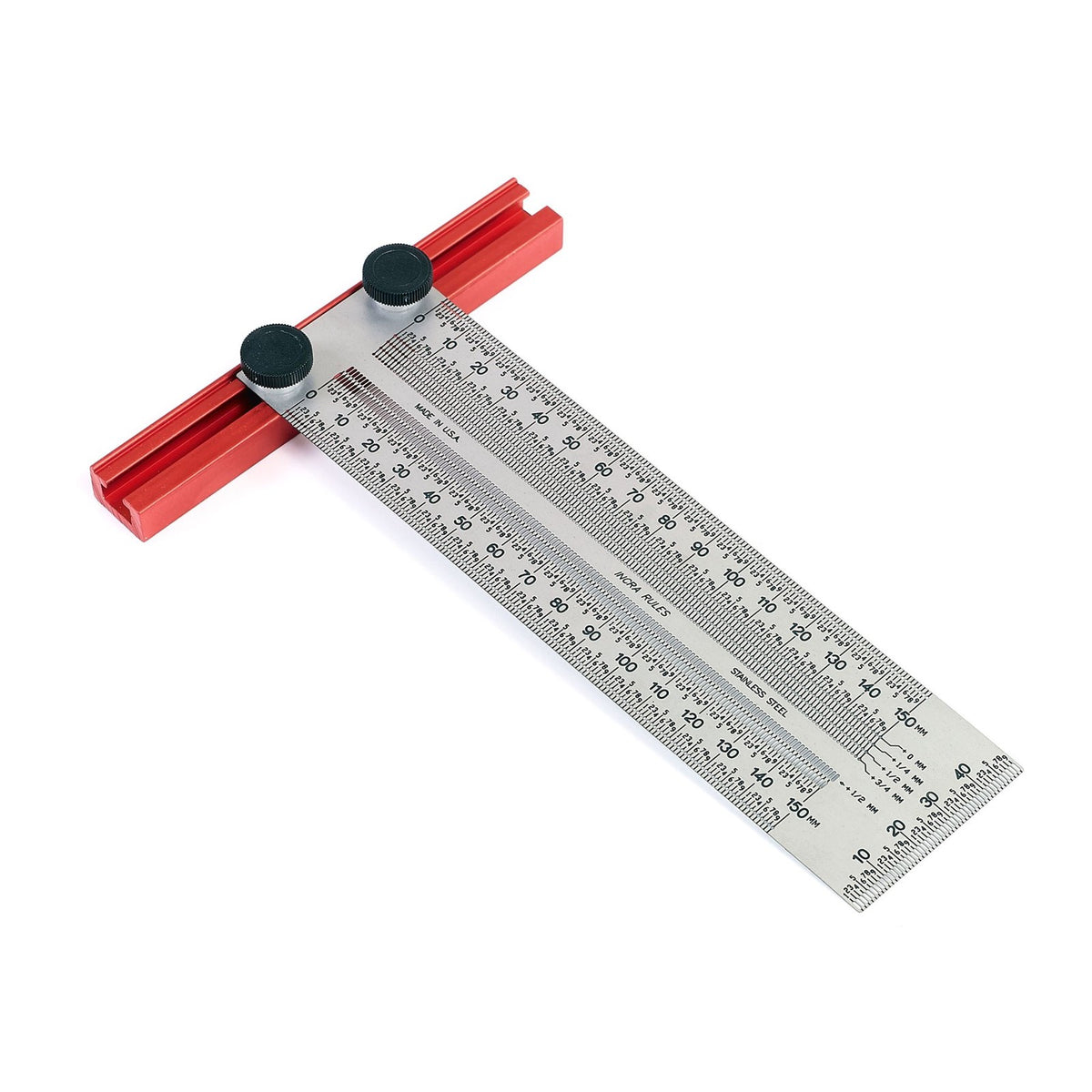 Incra 150mm Metric T-Rule Bend Rule Marking Rule in woodworking tools store Australia