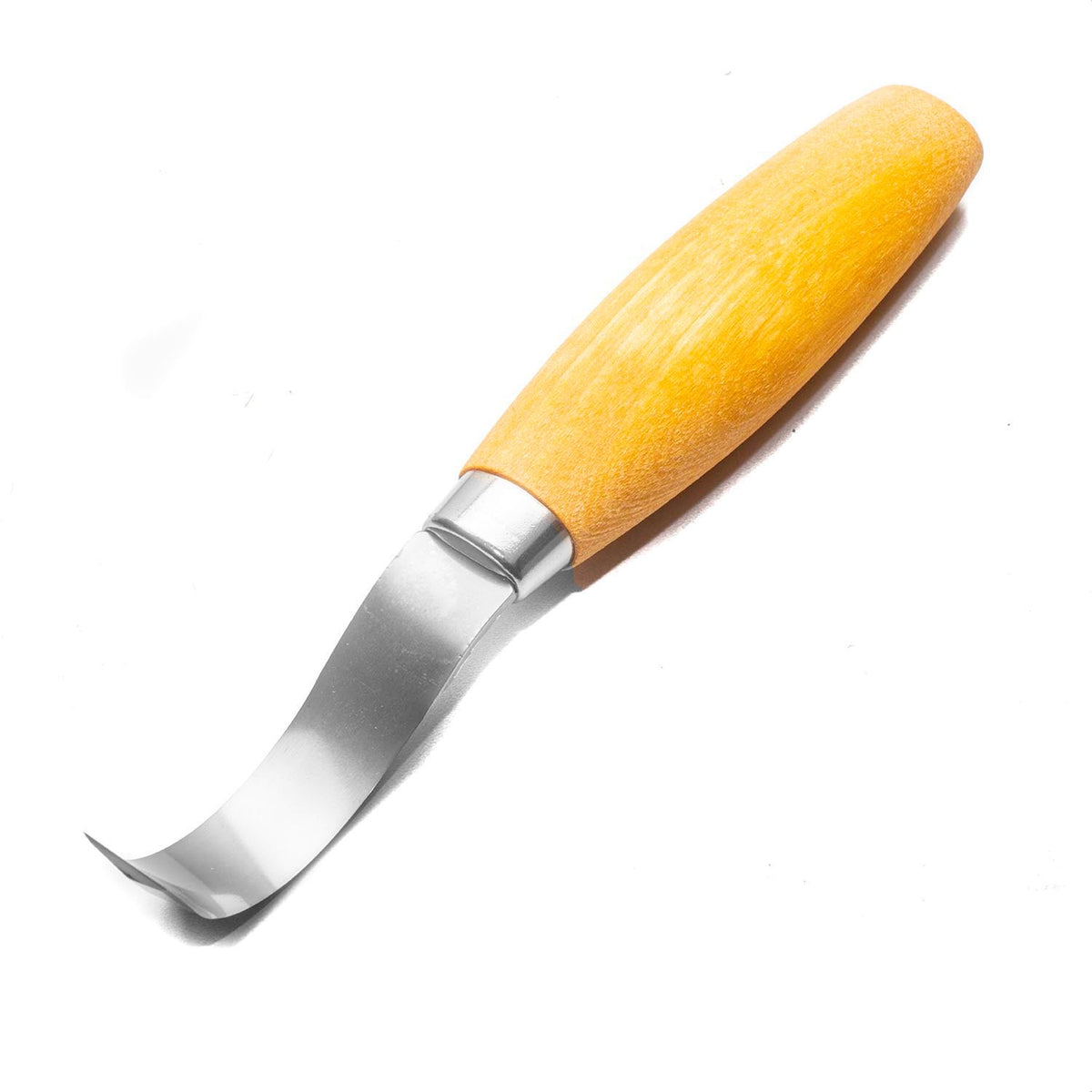 70mm double edge spoon carving knife by Morakniv, essential for safe and precise woodcarving