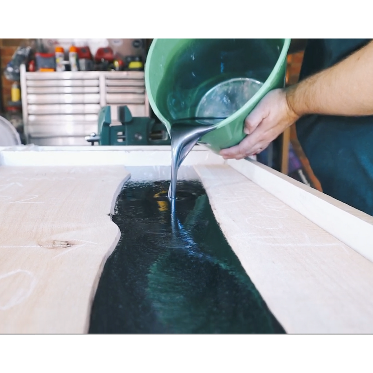 Australian woodworking tools store - Luci Clear Casting Epoxy Resin - Deep Pour Resin - Ultra clear epoxy resin for deep casts and river tables