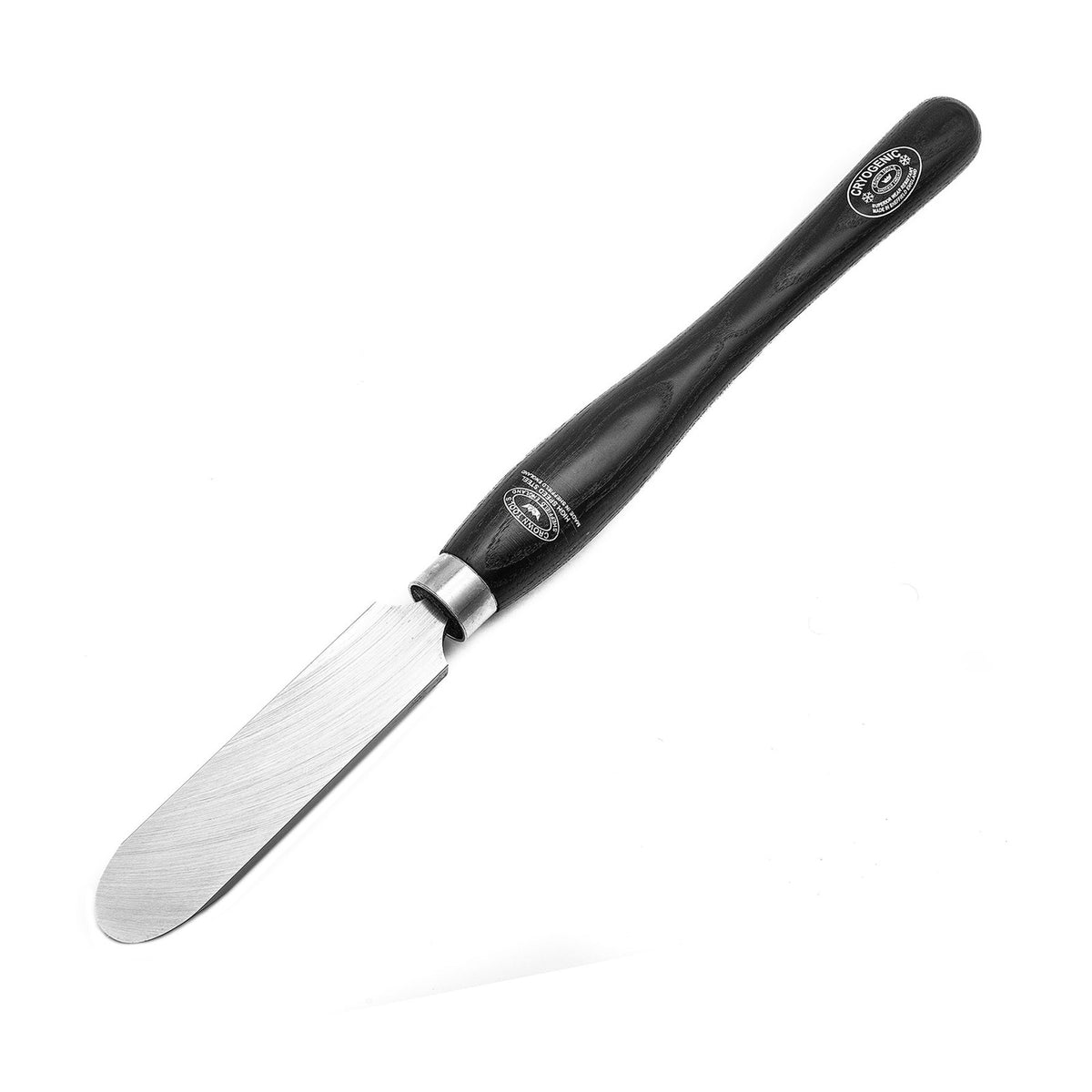 Crown Domed Nose Scraper 38mm M2 Cryogenic Steel woodworking tool close-up