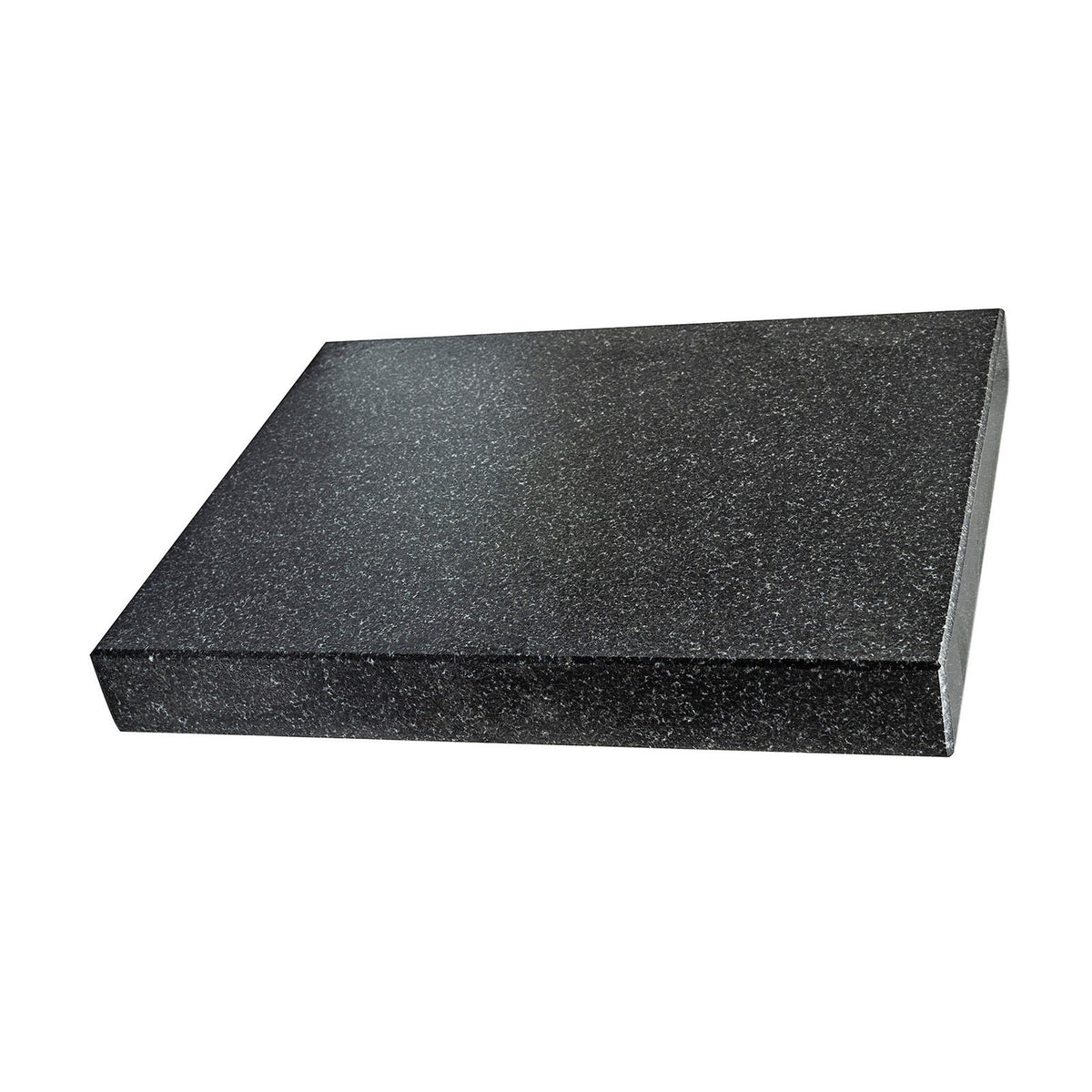 Granite surface plate for woodworking tools, ideal for precise sharpening and work layout
