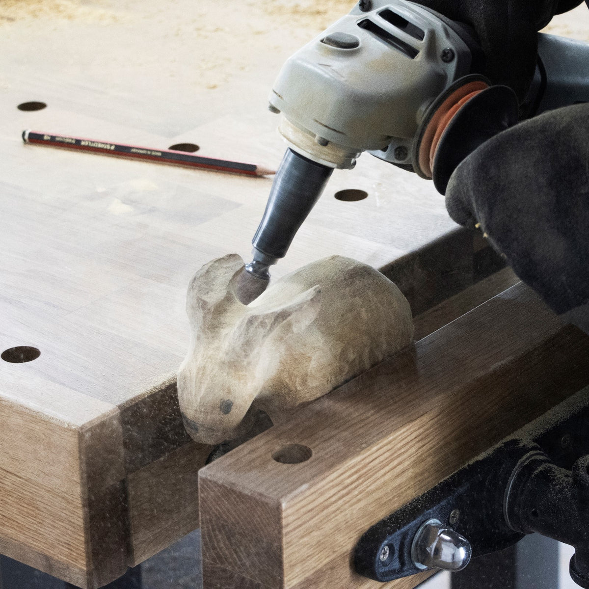 Arbortech Precision Carving System Drum Action Image