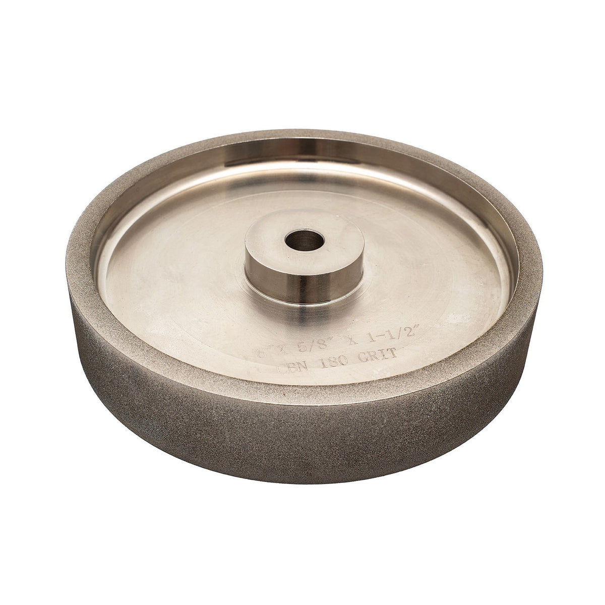 Sherwood CBN grinding wheel for slow speed grinders, 200 x 40mm, durable CBN material, 3 grit options available
