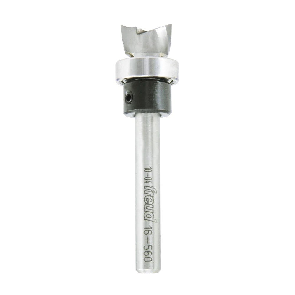 Freud Pattern Following Mortice Router Bit, 1/4 Shank, ultra-clean hinge mortises in various materials