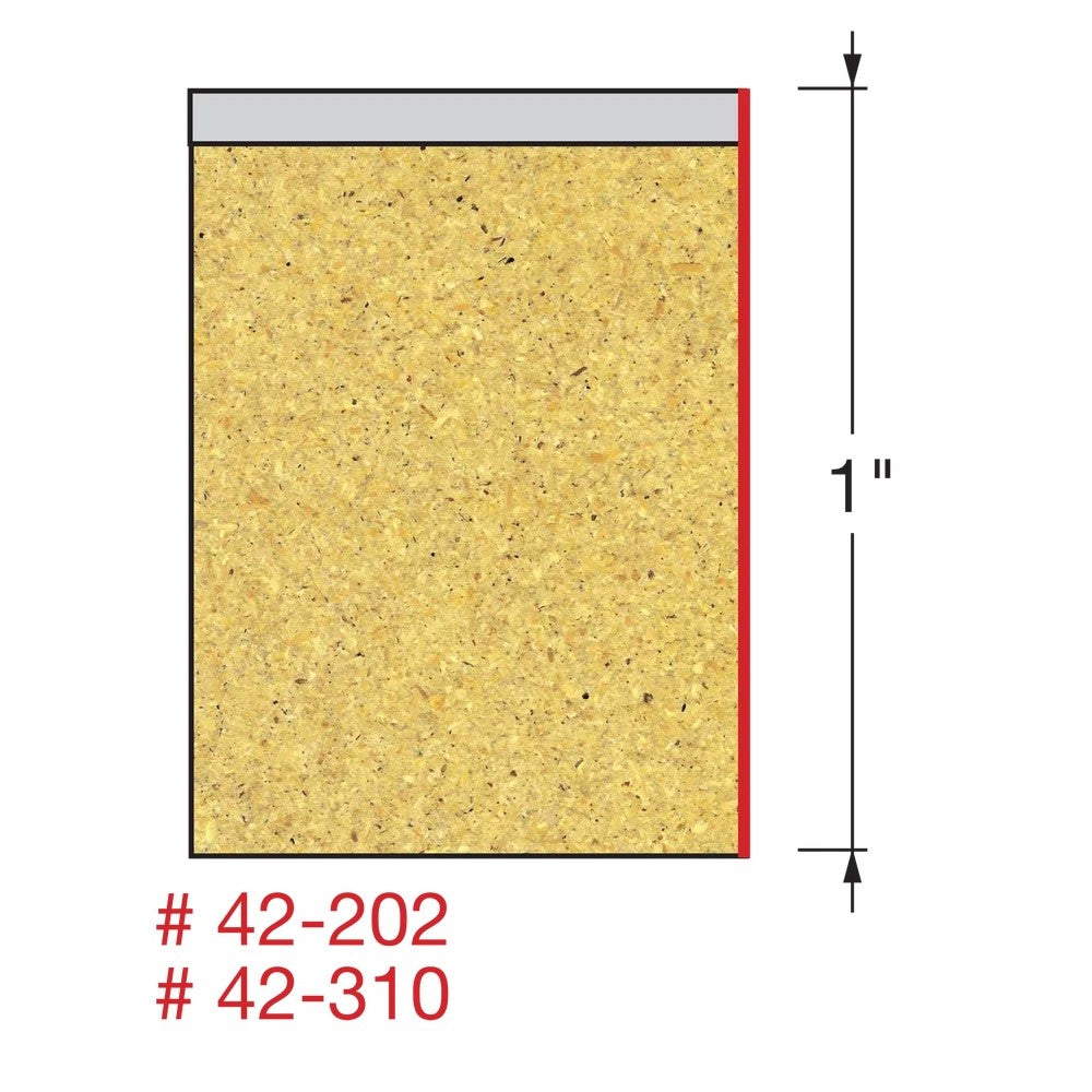 Freud Downshear Helix Flush Trim Router Bit 1/2in Shank - Heavy-duty bit for routing thick material with clean finish