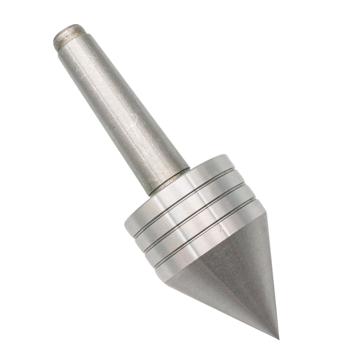 Torquata Live Cone Centre 60 Degree MT2 in solid steel for wood lathes