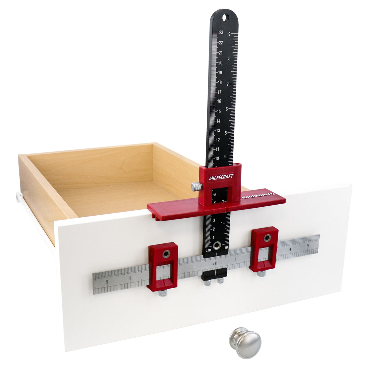 Milescraft Cabinet Hardware Jig for precise handle and hardware drilling in Australian woodworking store