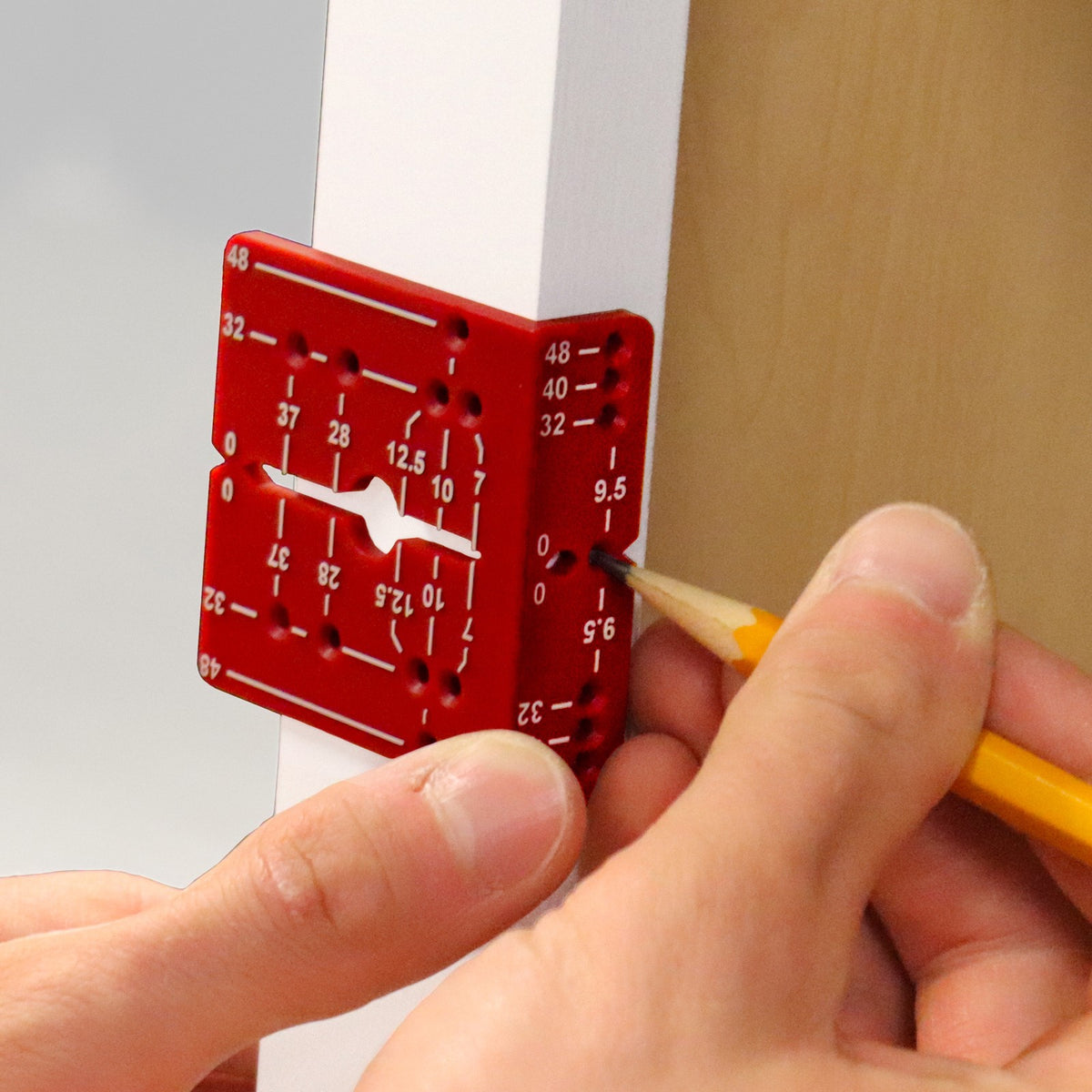 Milescraft Euro Hinge Jig for accurate European door hinge installation