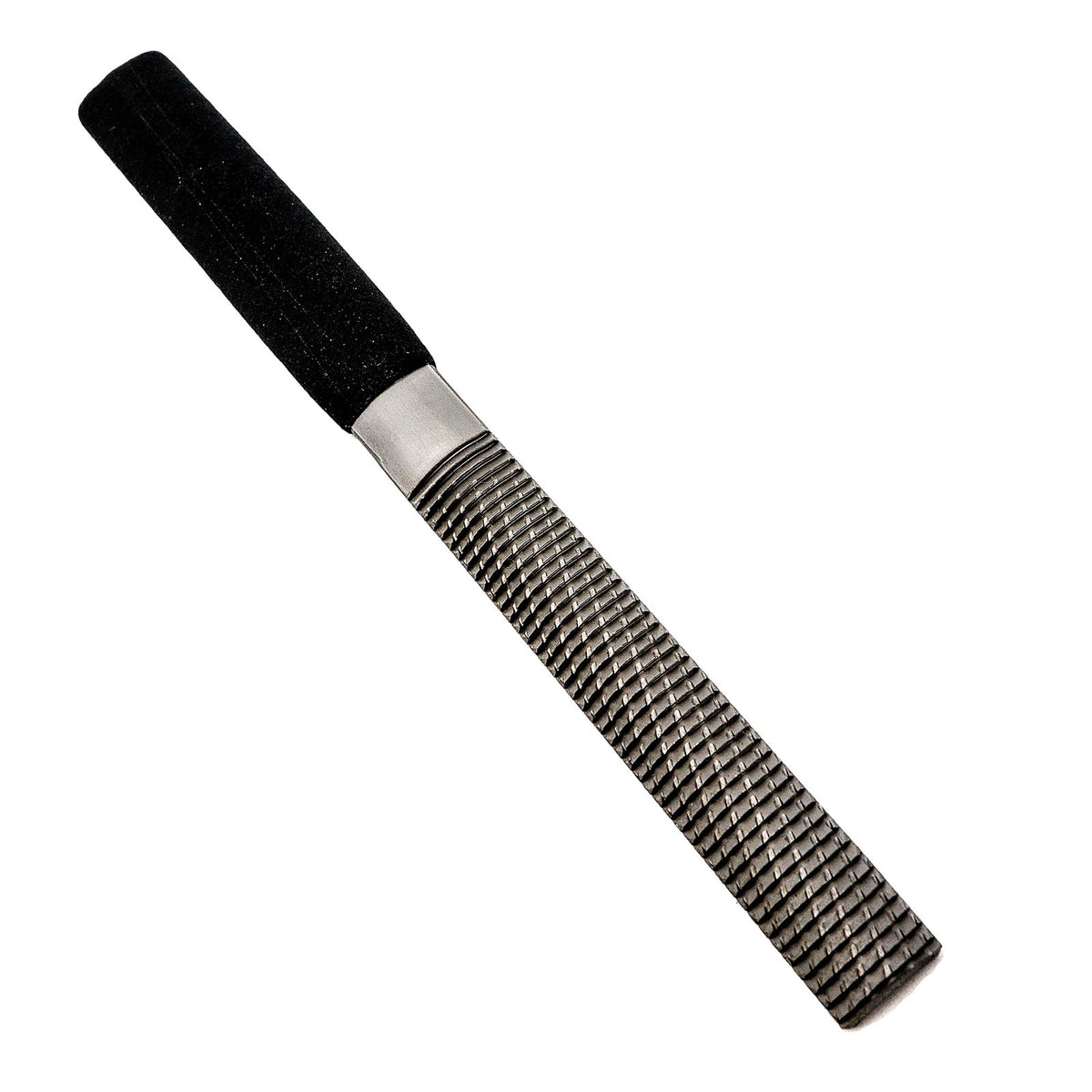 Wataoka Japanese half-round rasp, 150mm size, ideal for shaping curves and detailed sculpting. Made by Wataoka in Hiroshima, Japan