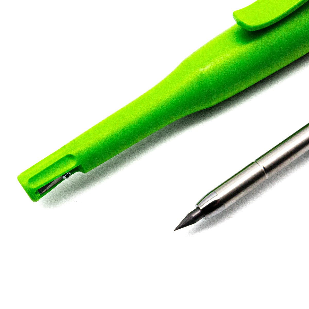 Pica Dry Automatic Long-life Pacer Pencil, angled view showing durable design and ergonomic grip