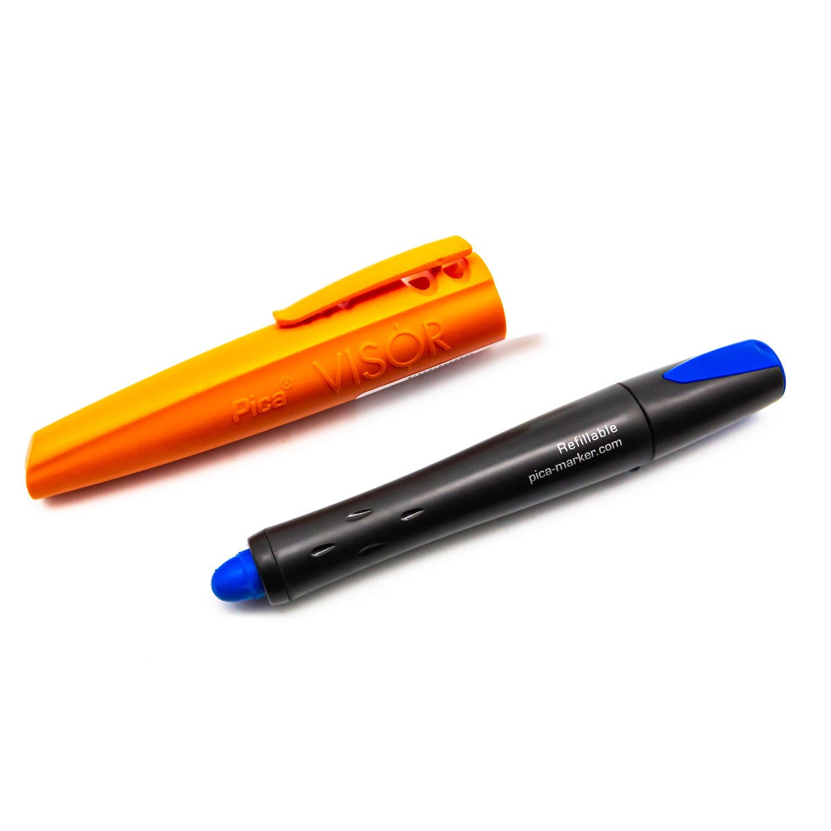 Pica Visor Industrial Blue Marking Crayon for versatile surface marking