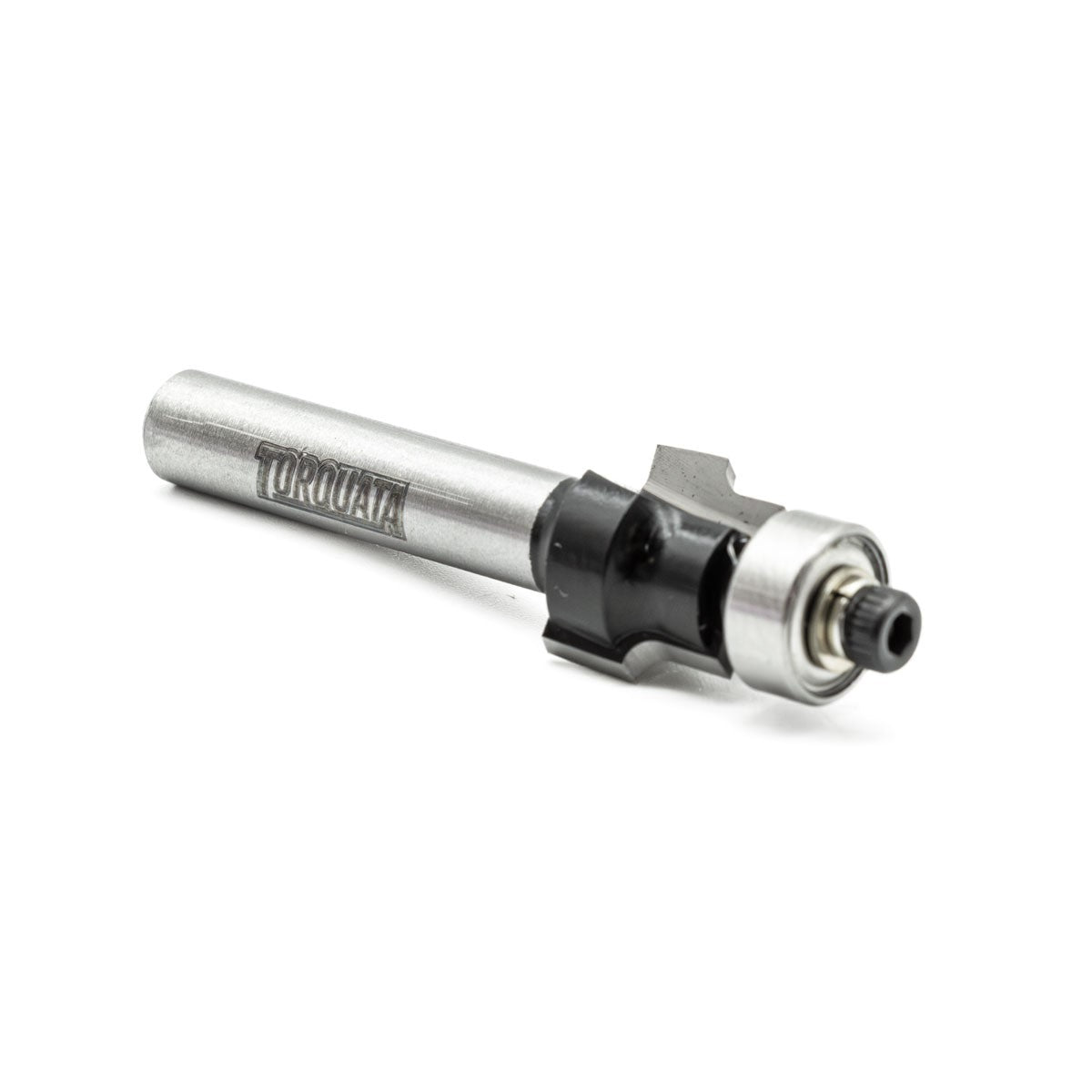 Torquata Laminate Roundover Router Bit, 1/4in Shank - Dual-purpose tool for trimming and rounding laminate edges efficiently