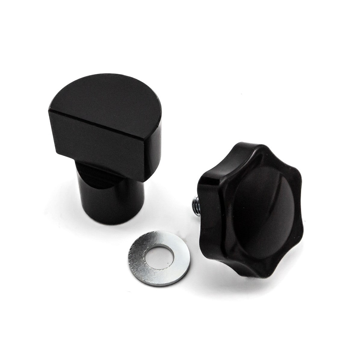 Torquata Bench Dog 20mm Post with Locking Knob in anodised alloy, ideal for woodworking bench