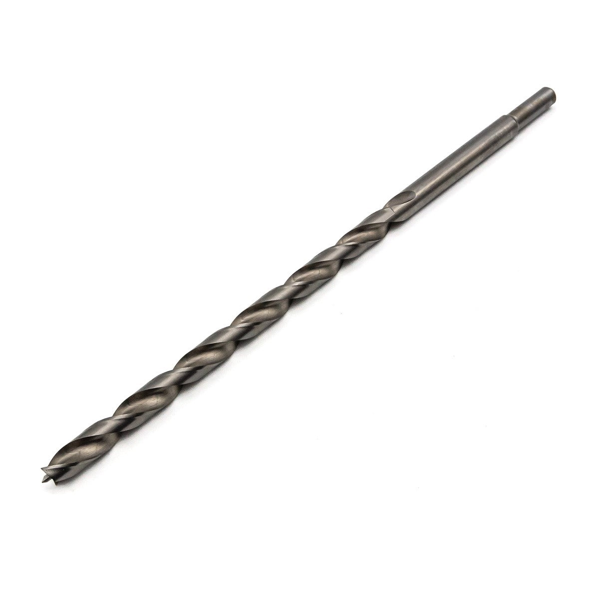 Fisch Standard HSS Brad Point 11mm Drill Bit - High-quality extra long wood twist bit in action