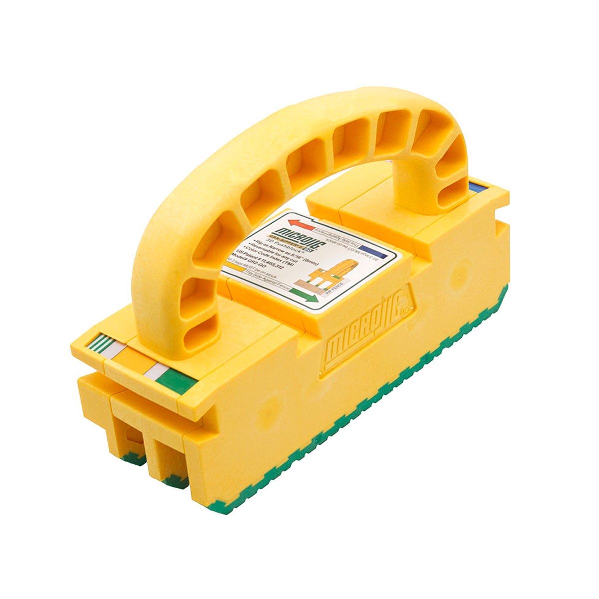 MicroJig GRR-Ripper 2GO in action on a table saw