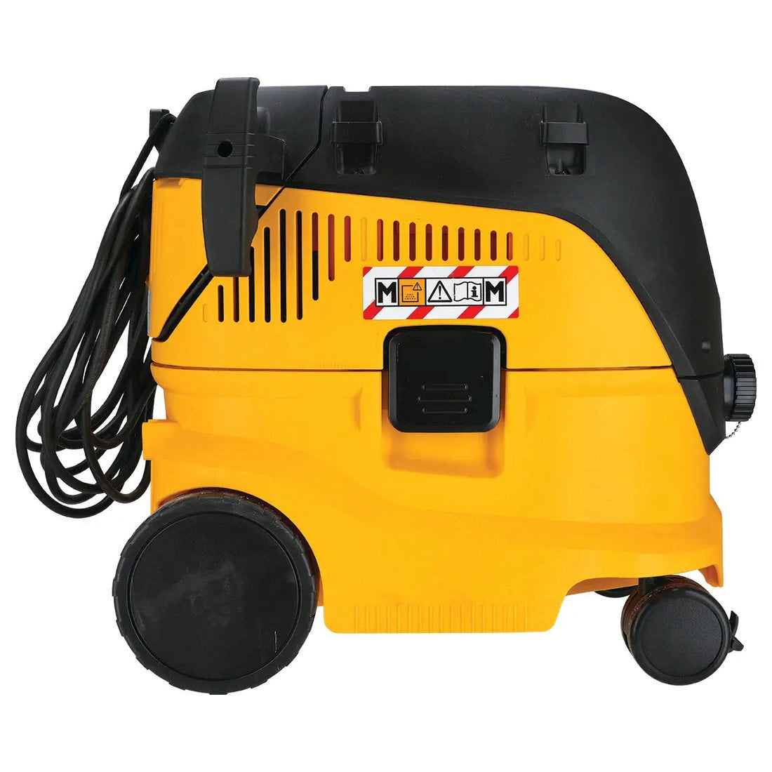 Mirka 1230M AFC Dust Extractor Vacuum M-Class in use with woodworking tools