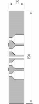 Vicmarc Plastic Jaws V-00690 for VM120/150 Chuck turning on wood lathe