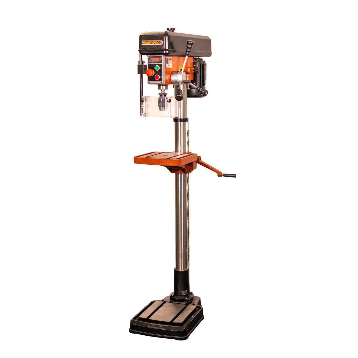 Sherwood Precision Pedestal Drill Press 550W Floor Standing in action