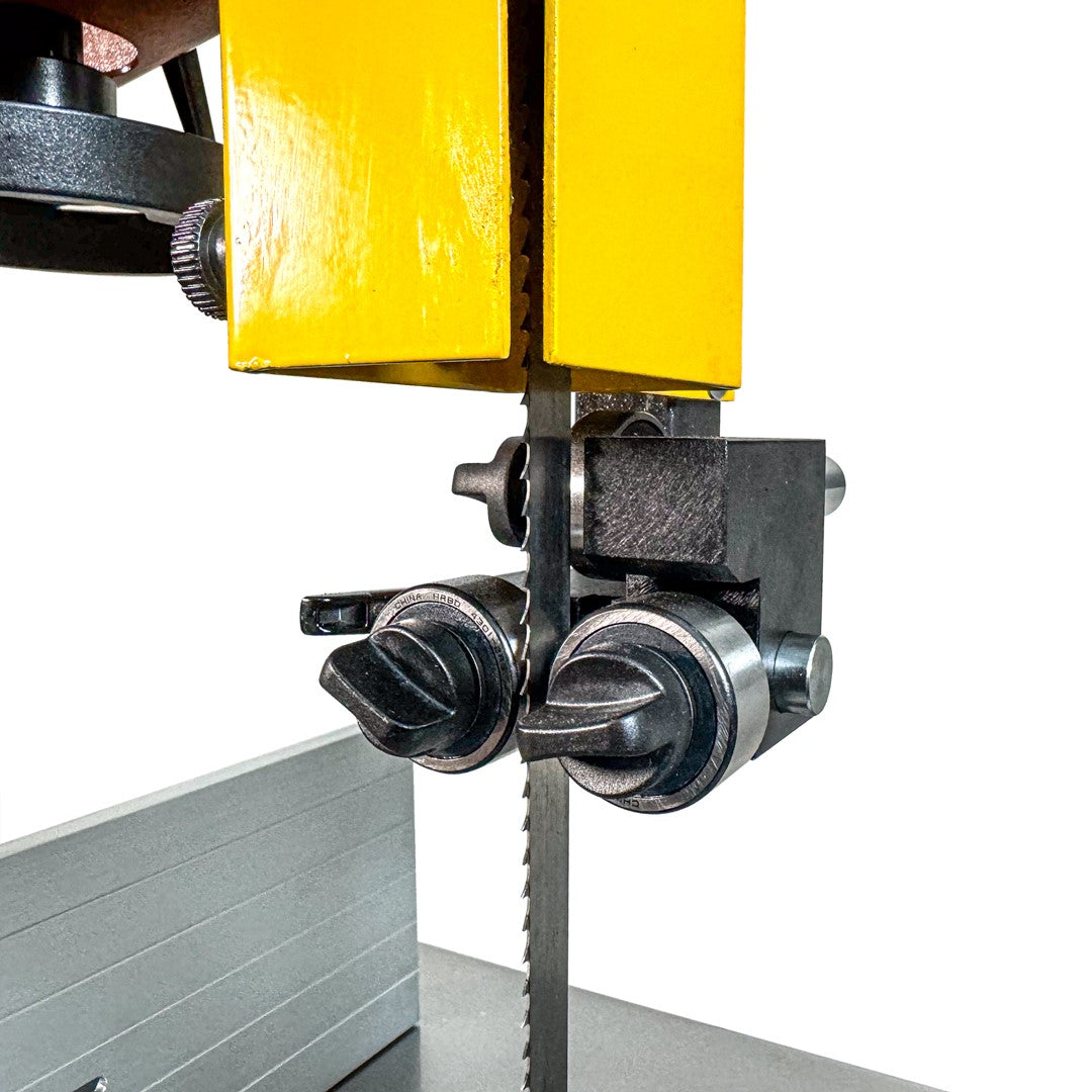 Sherwood 20in 3000W 4HP Industrial Bandsaw in action with wood cutting demonstration