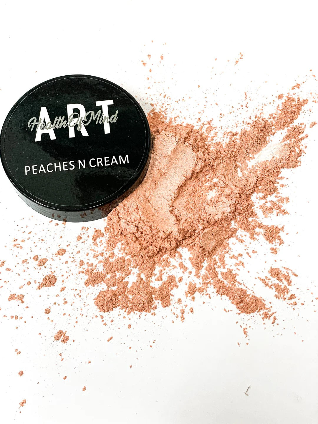 Australian Pearlescent Mica Powder for Epoxy Resin in Peaches N Cream shade