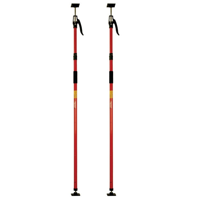 FastCap 3rd Hand HD Contractors Pack Telescopic Support System in action, providing sturdy support for woodworking projects