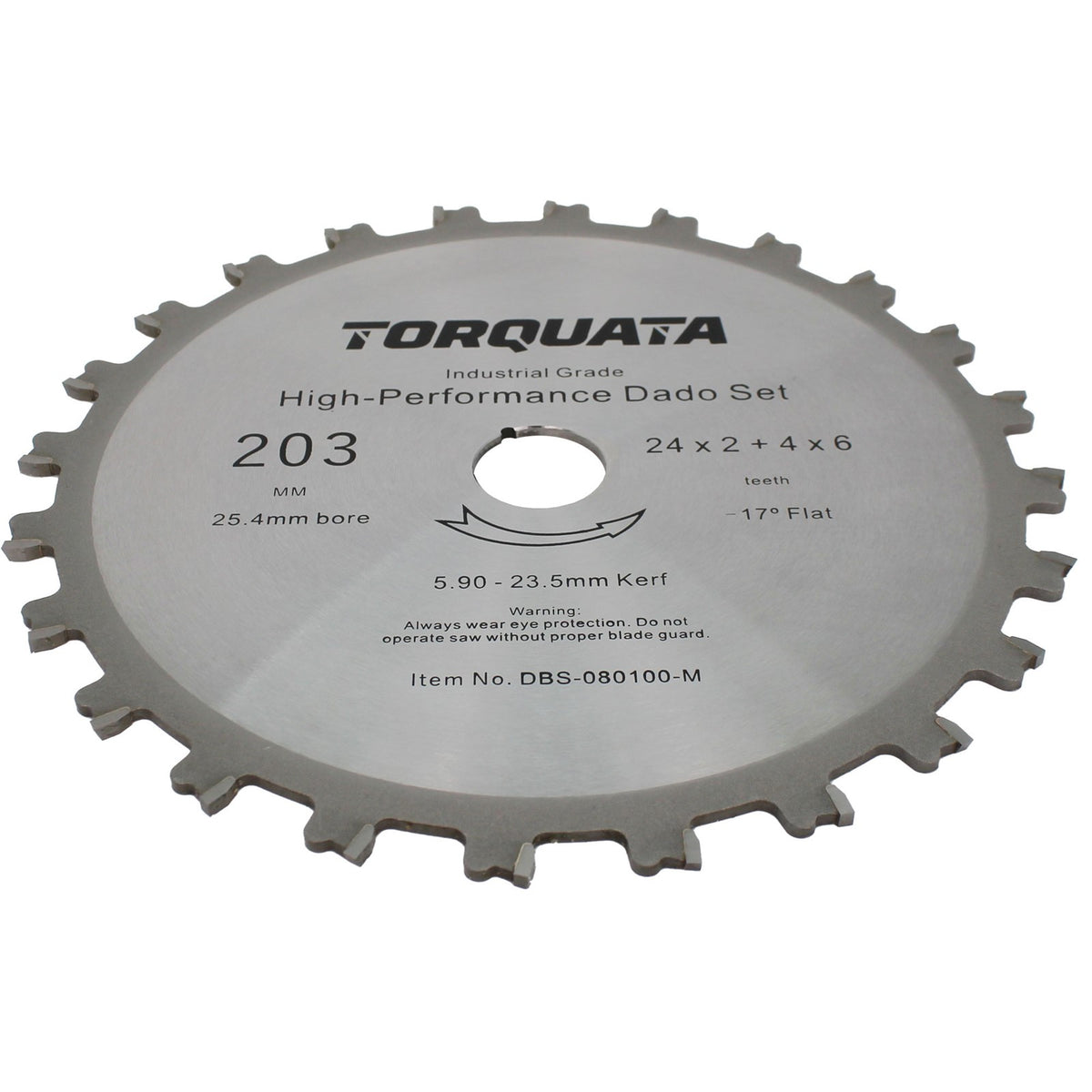 Torquata 8in Metric Dado Saw Blade Set with Shims and Chippers in Australian woodworking tools store